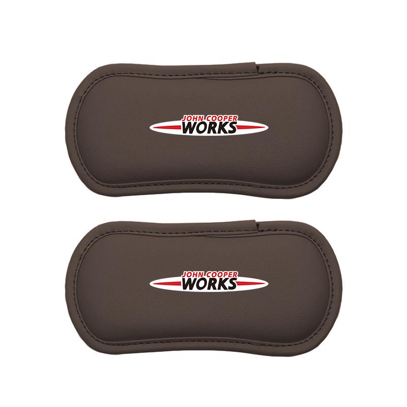 

Car Interior Leg Knee Rest Pads Leather Cushion For MINI WORKS One Cooper JCW Countryman Clubman Cabrio Paceman Coupe Roadster