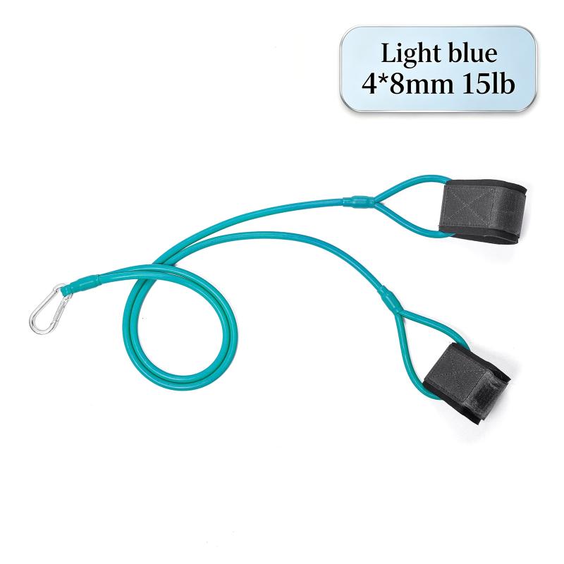 1Pcs Latex Stretch Training Gym Workouts Elastic Strap Rope Baseball Resistance Bands Baseball Swing Trainer