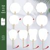 Thickened Xuan Paper Round Fan - Blank Lacquer Fan Kit for Chinese Painting & Calligraphy, Ancient Style, Double-Sided, Ideal for Children