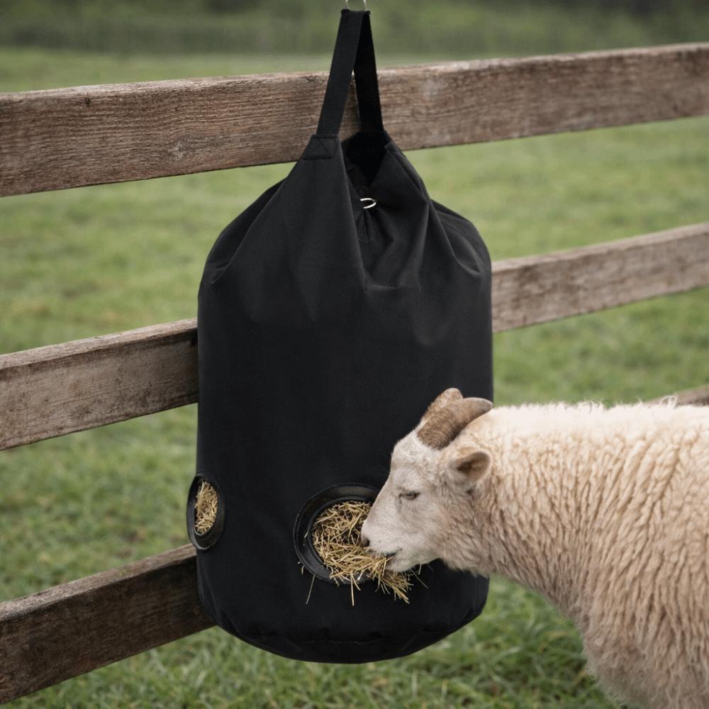 Large Capacity Slow Feeding Hay Bag Breathable Horse Hay Bag Durable Hay Storage Bag  Horse Care