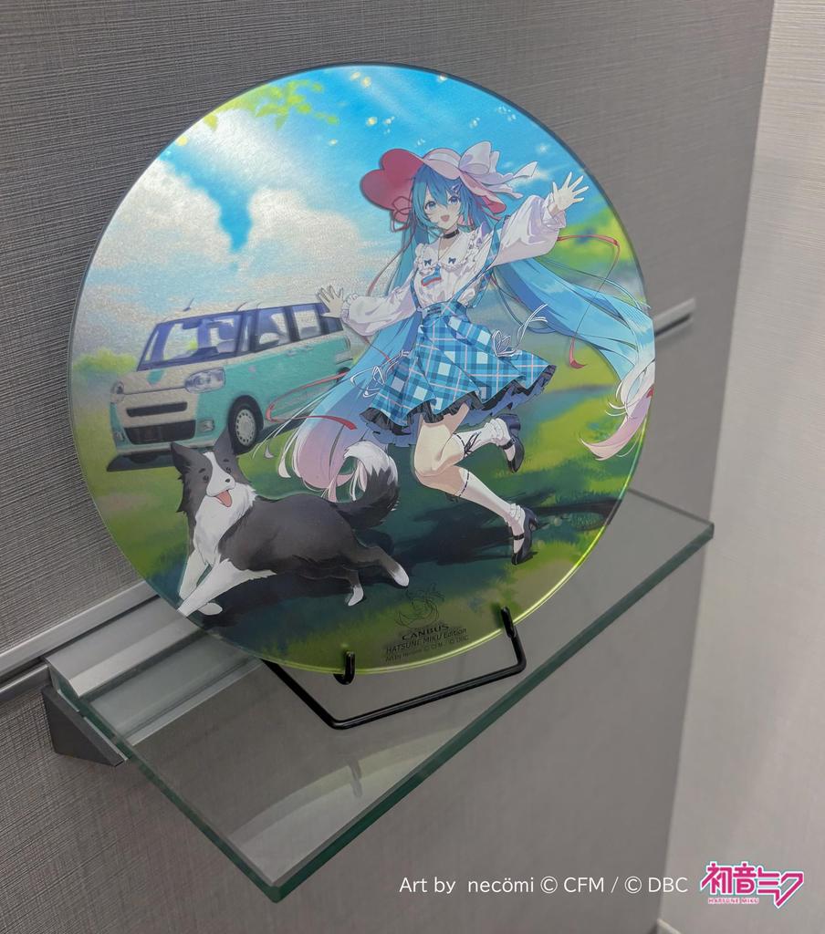 Hatsune Miku Stand Pub Mirror (CANBUS 2025 ver.) Interior Mirror