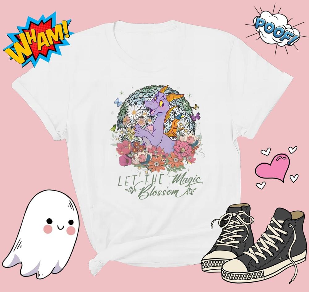 

Футболка Let The Magic Blossom Футболка Мужская Женская Унисекс Футболка G721 L