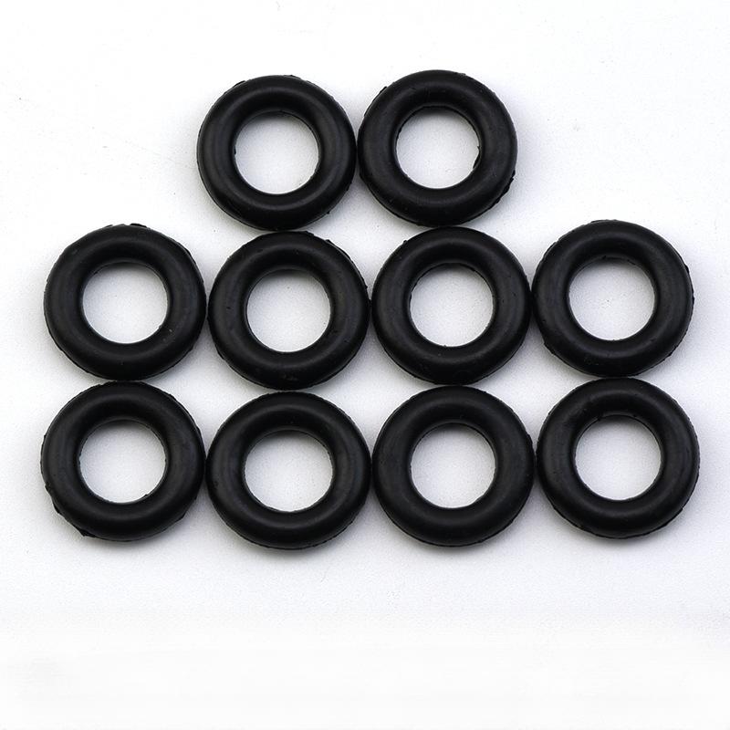 

10 шт. полезных резиновых колец для намотки шпульки, фрикционных колес, деталей швейной машины, подходит для Singer Brother, аксессуаров, инструментов