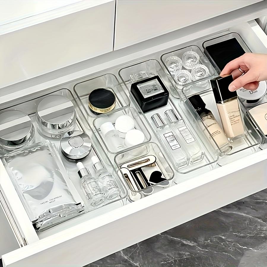 Cosmetic and Stationery Storage Box, Suitable for Makeup,Office Supplies, Home Storage, Desk & Drawer Organizer for Home Storage