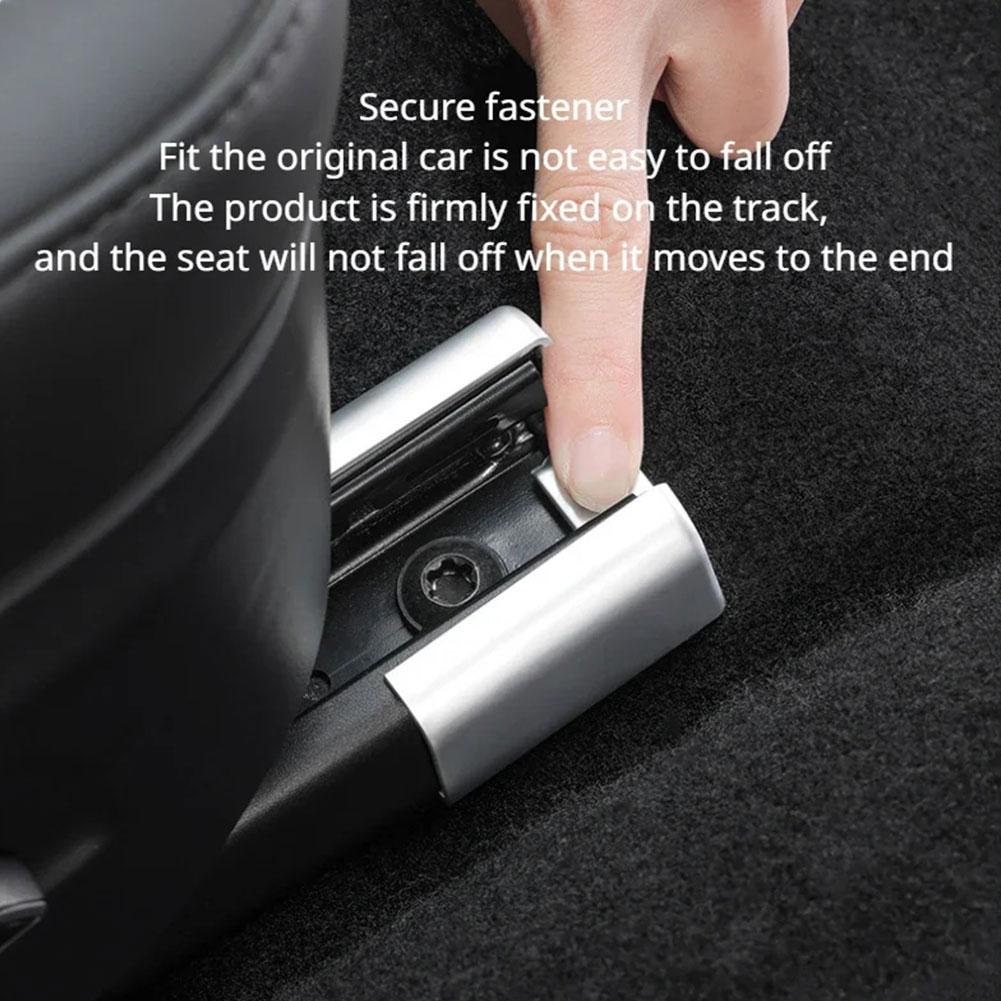 For Tesla New  Highland 2024 Seat Anti-kick Protective Cover Seat Rail Anti-kick Plug Car Interior Accessories 1/4/8pcs
