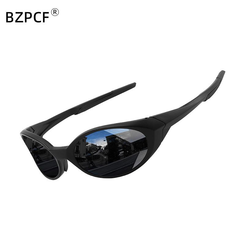 Sunglasses Outdoor sports cycling polarized sunglasses Men s and women s retro enlarged version running mountaineering windproof sunglasses