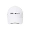 MALBON GOLF Performance Stretch Sunglasses Holder Cap White