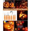 Halloween pumpkin carving tool knife stainless steel fruit platter carving tool set