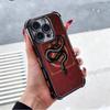 Schwarze Schlangen-Doodle-Vergoldung Handyhülle Für Xiaomi Poco X5 X6 X7 X8 Pro Max F8 Ultra F7 M8 M7 M5S Redmi 15C 15 14C 13C 13 X3 12C F