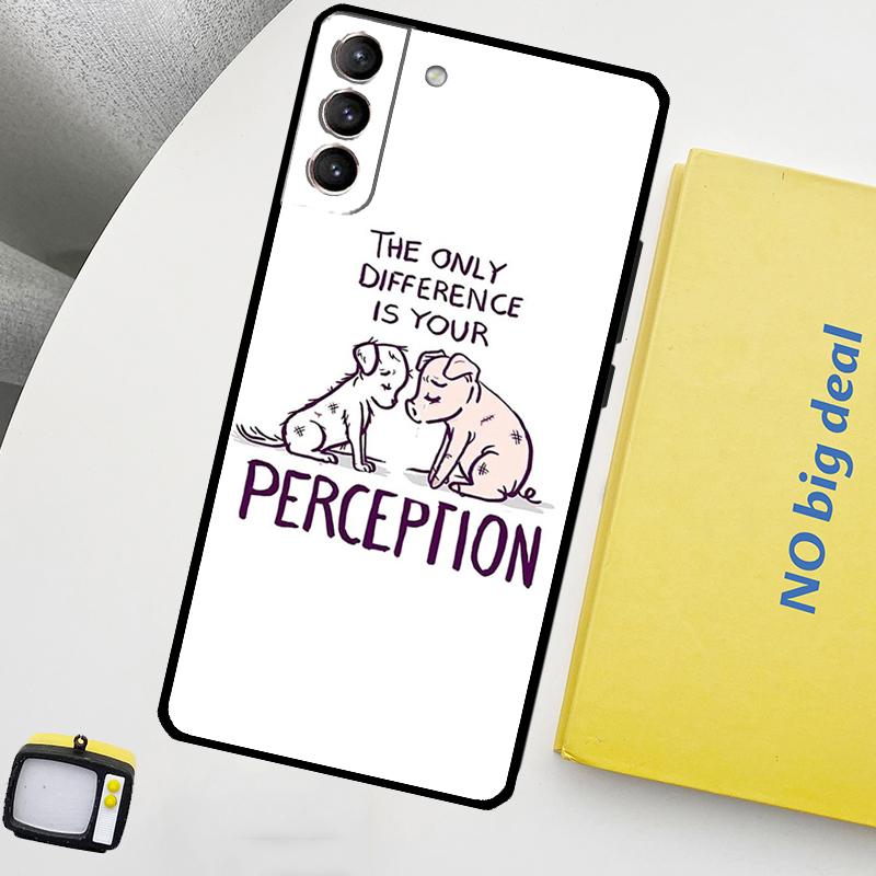 Vegan Inspiration Phone Case For Samsung Galaxy S24 Ultra S20 S21 S22 S23 Plus S9 S10 S24 FE S25 Ultra Cover