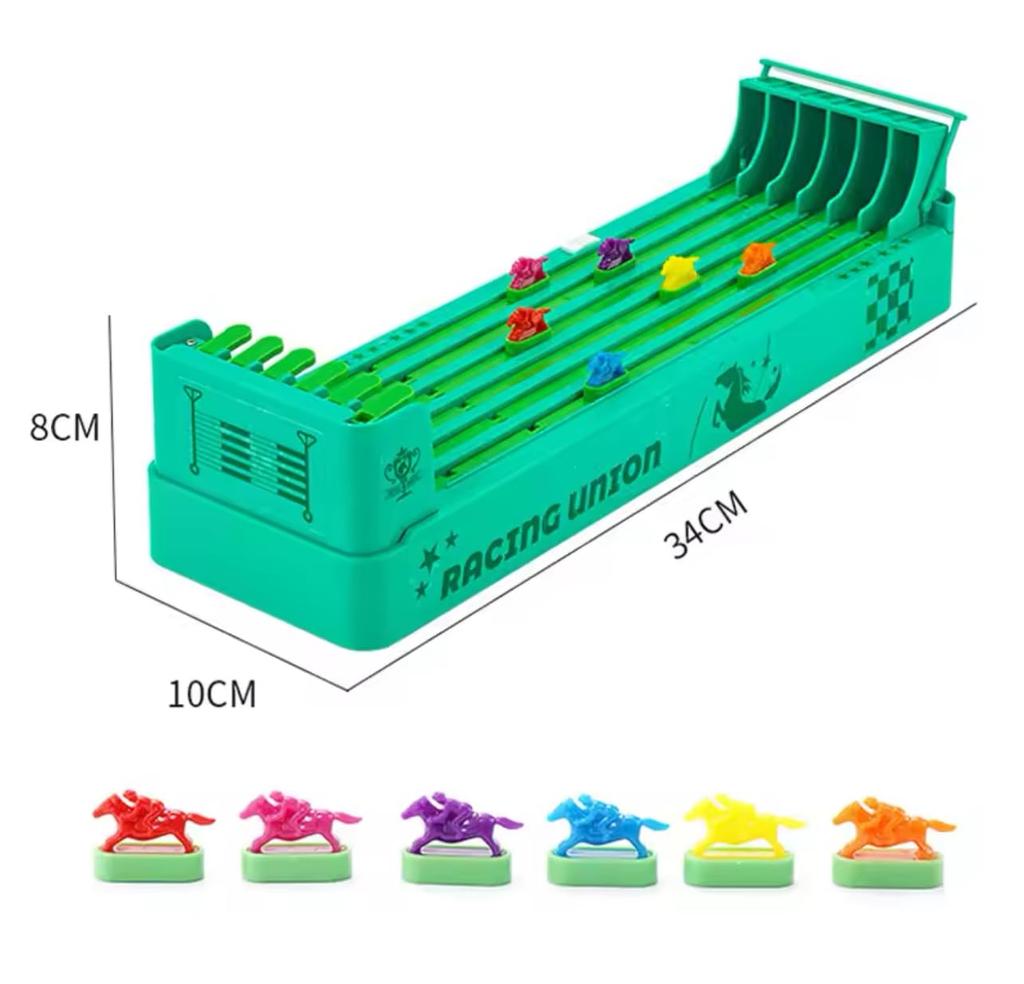 Electric horse racing game, 34cm long version, derby race, competition, toy