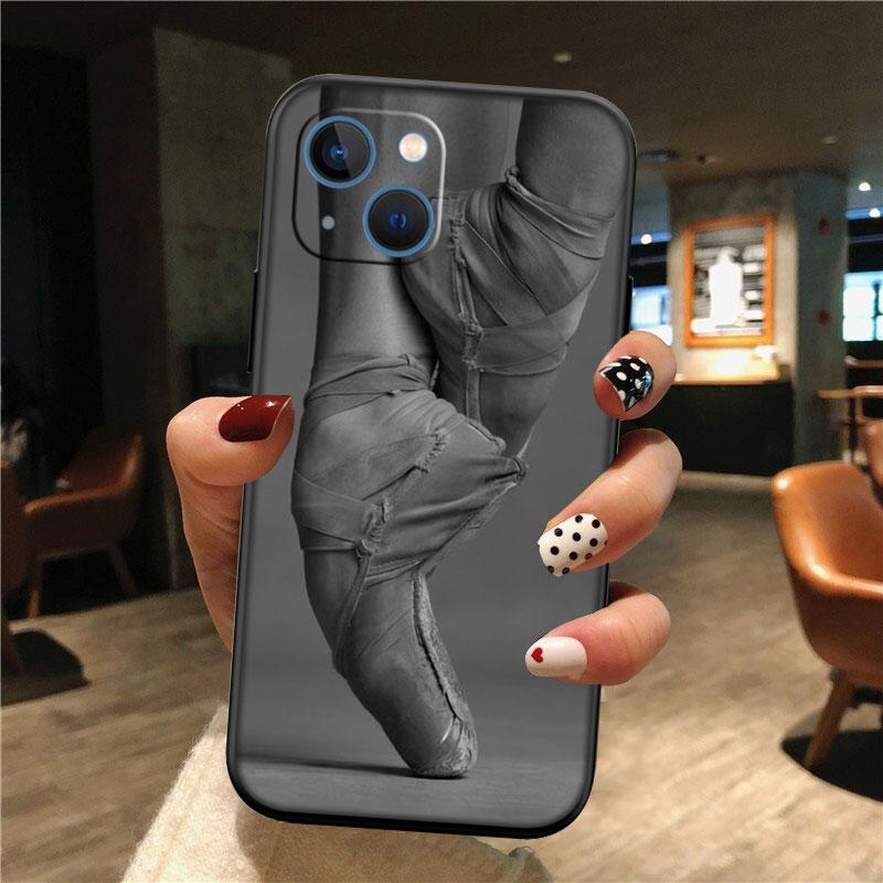 IK11 Scarpe da Punta da Balletto Ballerina Nuova Custodia per Telefono Guscio di Lusso per iPhone SE X XS XR 16E 17 11 Pro Max 8 7 6 6s Plus Air