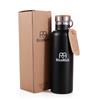 RicoRich Vacuum Insulated Stainless Steel Water Bottle Sports Bottle 750ml Black Thermal/Cold (RRWB06-BK)…