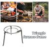 Tragbarer Camping Lagerfeuer Dreibein Faltbares Camping Dreibein Grill Offenes Feuer Kochständer Stahl Grill Dreibein Ständer Für Camp