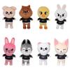 Skzoo Plüschtiere 20cm Stray Kids Plüsch Wolf Chan Cartoon Stofftier Plüschpuppe Niedlicher Begleiter für Kinder Erwachsene Fans Geschenk