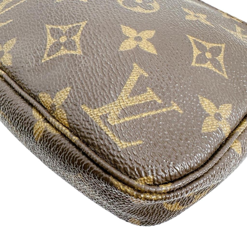 Louis Vuitton Monogram Pochette Accessoires Tasche Monogramm-Canvas M51980 Gebraucht