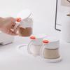 Camellia Glass Seasoning Jar Set