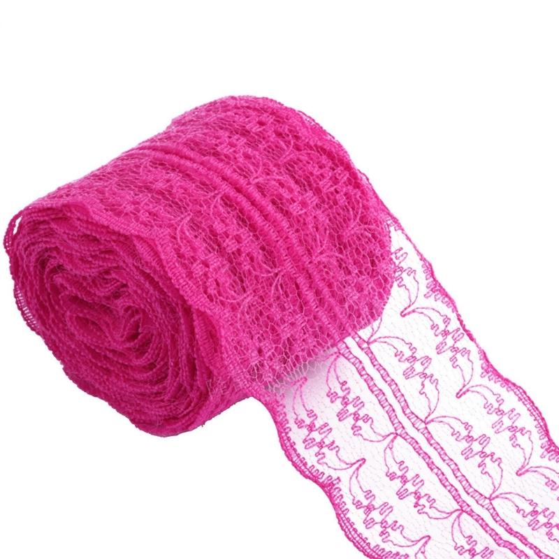 Water Soluble Lace 4cm Width Ideal For Clothing Sewing Craft Projects And Decorative Use Polyester Fabric