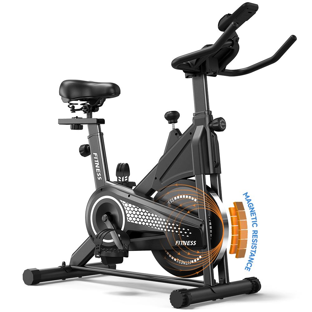 QK105 Heimtrainer mit 8 kg Schwungrad, 120 kg schwarz