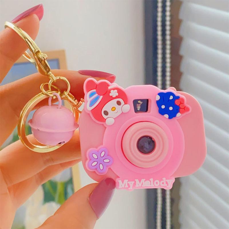 Creative Projection Camera Pendant Keychain Cute Doll Keychain Pendant Fashion Bag Decoration Accessories Children Gifts