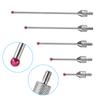 1pc M2.5 CNC Probe Measuring Head 2mm Stylus Ball Porcelain Shaft 10-50mm CNC Probe Head Porcelain Shaft Touch Probe Tools Parts