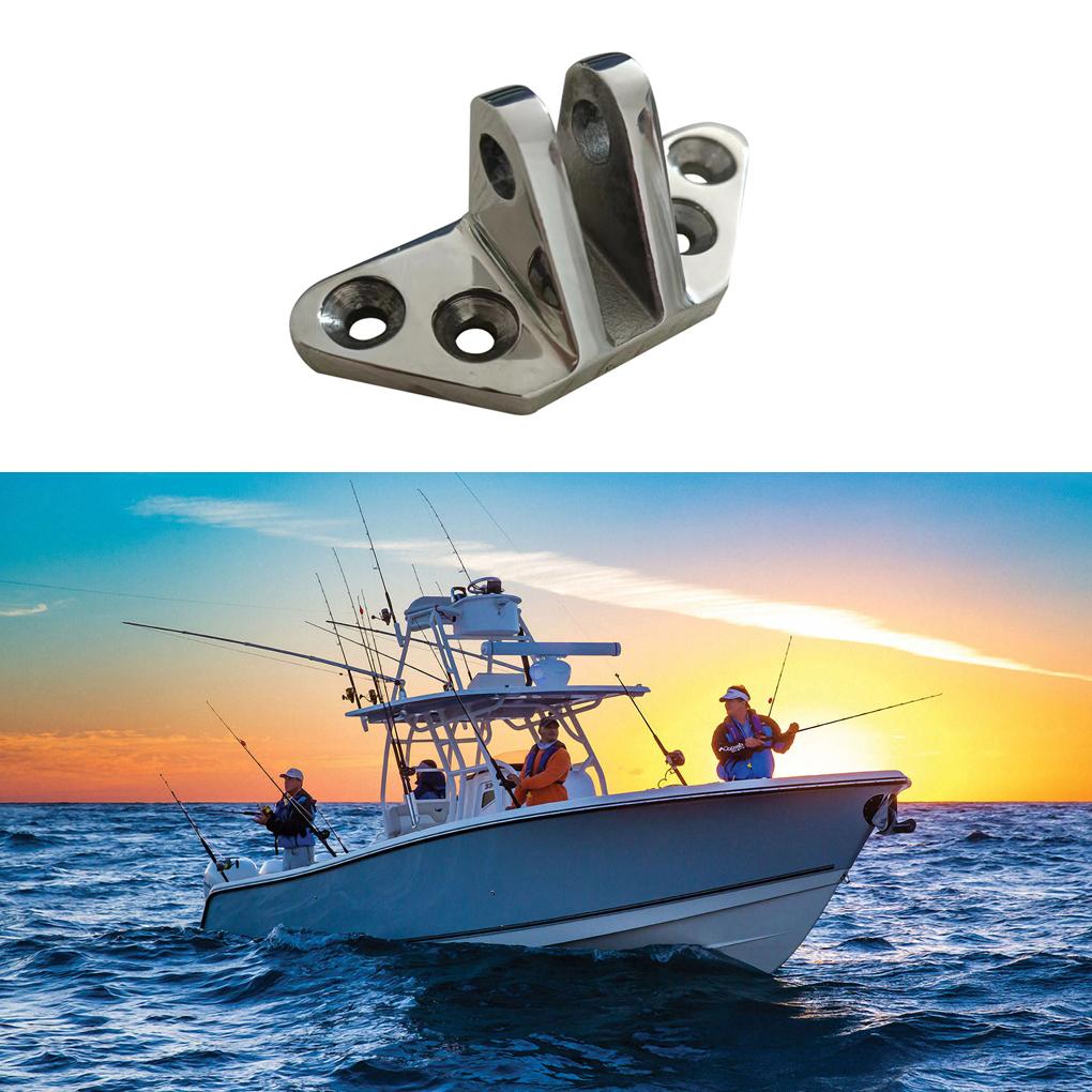 Deck Hinge Boats Polished Cabin Strap Wide Application Hinges Marine Hardware Yacht Replacement Parts Accessory
