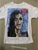 Maglietta Unisex Vintage 1989 Alice Cooper Faccia Scheletrica Sciolta Banda