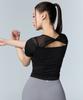 XEXYMIX Breathable Mesh Back Twist Short Sleeve Xfl2Ts1009