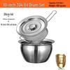 Stainless Steel Oil Storage Pot Set