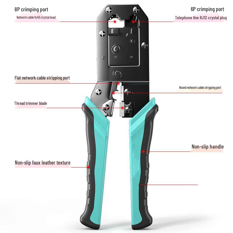 Chuanqin Multi-functional Network Cable Crimping Tool