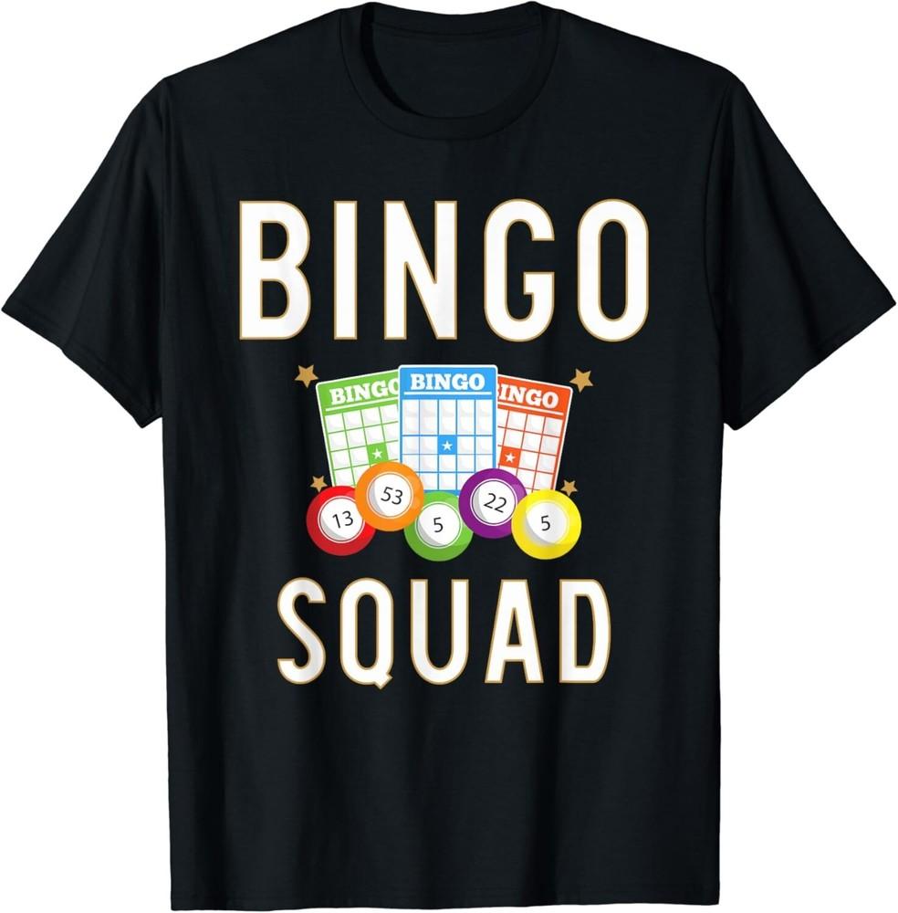 

Bingo Squad Bingo Card Player Gifts Gift Unisex T-Shirt 3XL