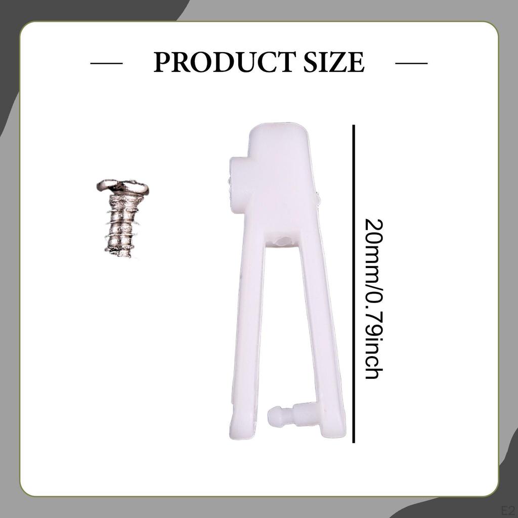 30 Pieces Clevis and Screws Kits for Four Hole Control Horns Easy Assembly Accessories Projects