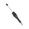 6PCS Sparkling Beadable Pen Ergonomic Grip Ballpoint Pen For Students Adult Daily Writing Journaling Art Craft Project