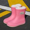 New non-slip rain shoes women's short tube outer wear rain shoes student fashion rain boots thermal rubber shoes low tube water shoes