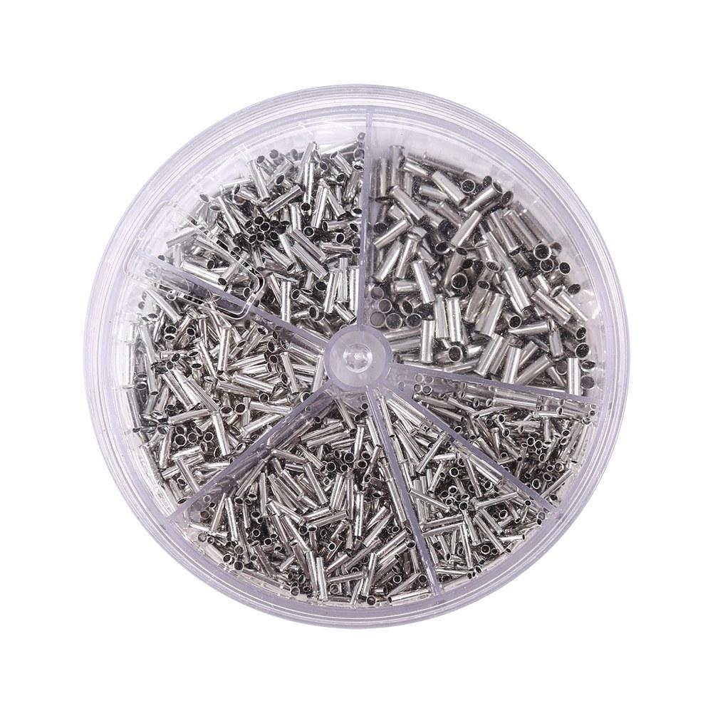 1900pcs Inflaming Retarding Copper Crimp Wire Connector Cord End Terminal Kit Set 0.5 2.5mm²