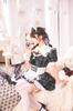 [Clearstone] Lumi Papier Cosplay Halloween Rosetta Maid Women's Black