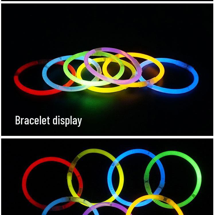 Siebenfarbig blinkendes Leuchtarmband Spielzeug