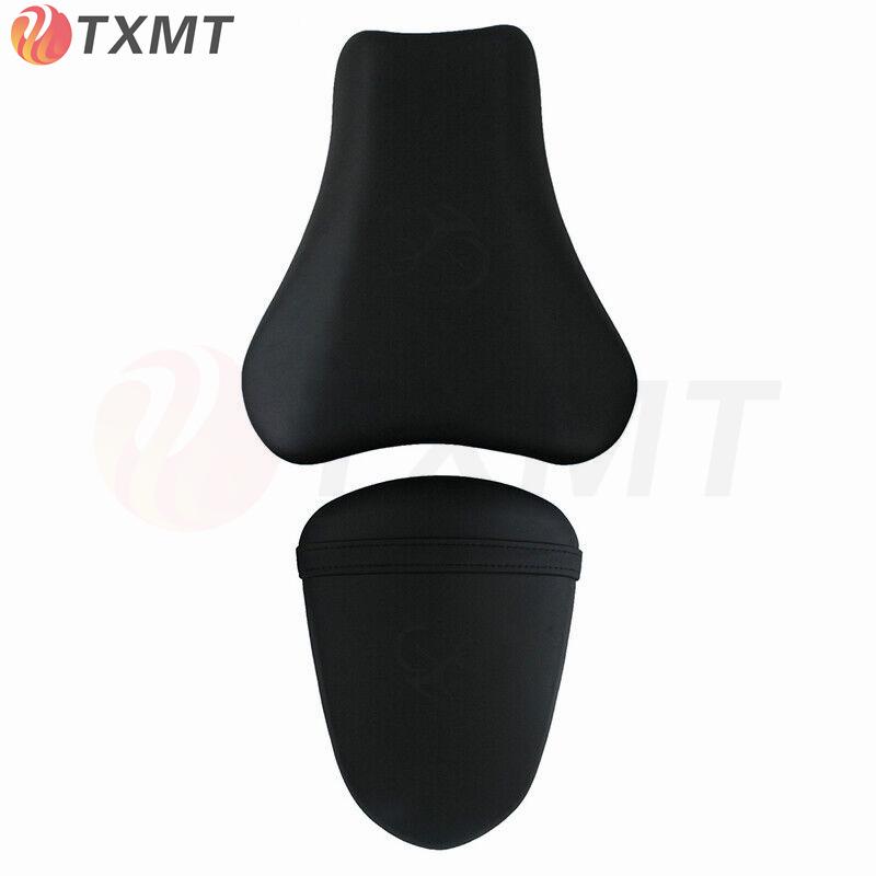 Compatible Suzuki GSXR1000 K5/K6 2005-2006 Big R Modified Front & Rear Leather Seats with Front Seat Bag