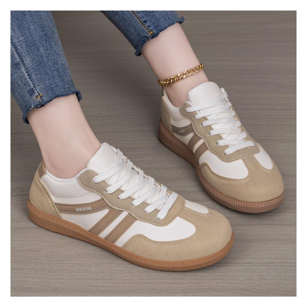 Women's Spring German Trainers, Casual Lightweight Soft Sole Sneakers, Fashion Comfort Women Shoes