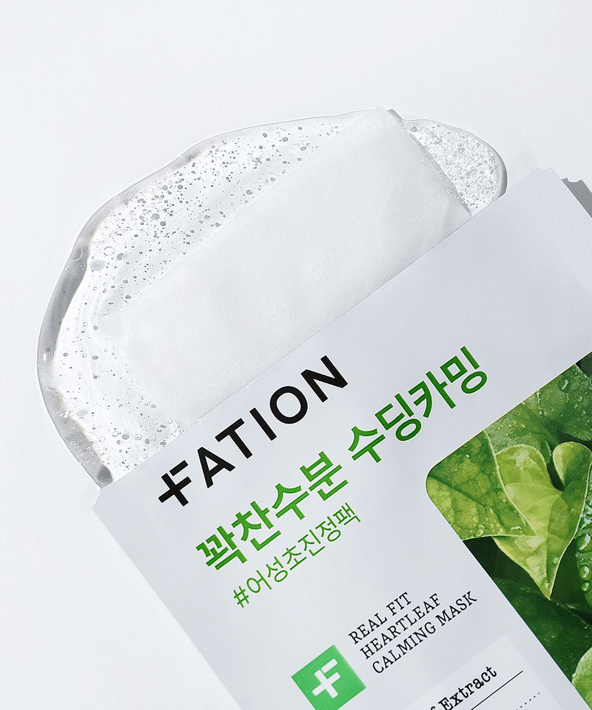 Real Fit Houttuynia Cordata Calming Mask (20 Sheets)