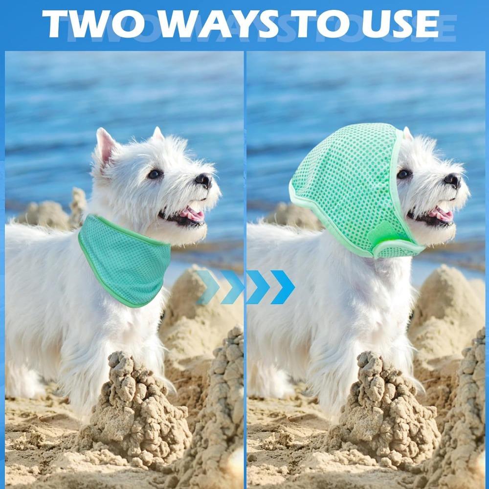 Cool Scarf Cooling Scarf Cool Ice Sensation Adjustable In Summer Cooling Headscarf Avoid Heat Stroke