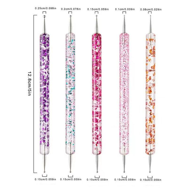 New 3/15PCS Nail Art Brushes Nail Gradient Brush Set French Builder Gel Brush Gel UV Polish Manicure Tools XJS09
