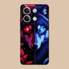 Fashion Wolf Mobile Phone Case for POCO F7 F6 F5 F4 F3 F2 Pro GT C75 C71 C65 C61 C40 Pro Ultra Colorful Printing Cover Cover