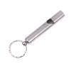 High Quality 304 Stainless Steel Emergency Whistle Safety Whistle Keychain For Team Sports Outdoor Hiking Camping Survival
