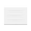 Fixed Electric Radiator with Dry Inertia - Double Heating Core - 1000 W - - Matte White -NF