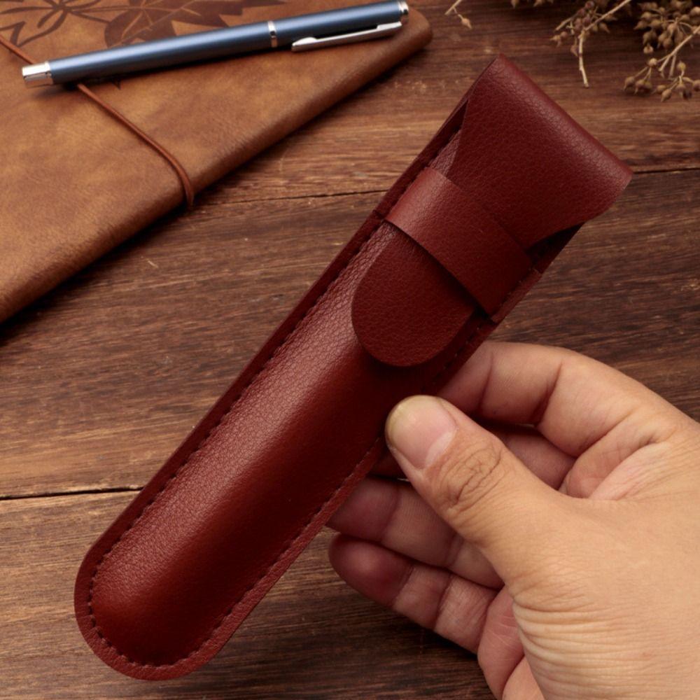 3KS Kryt na fixy Ochranný obal na fixy PU kůže Pouzdro na tužky Dárky Škola