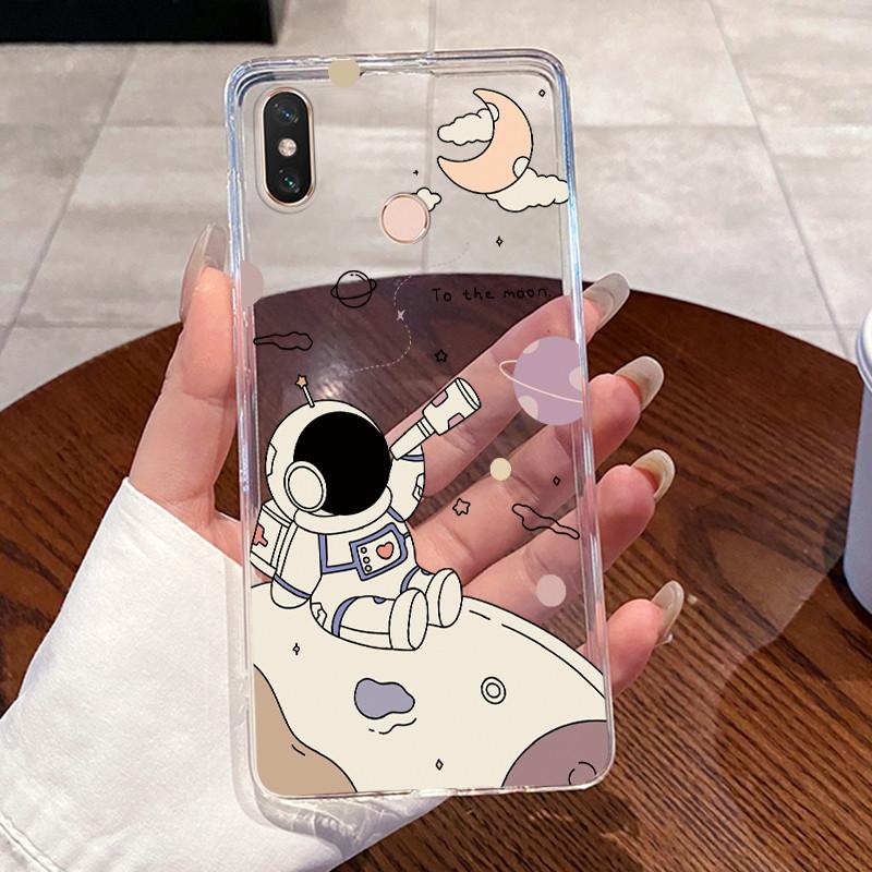 Capa For Xiaomi Mi Max 3 Jelly Casing Protective Fundas Clear Silicone Soft TPU Back Cover Cute Rabbit Cat Phone Case Coque