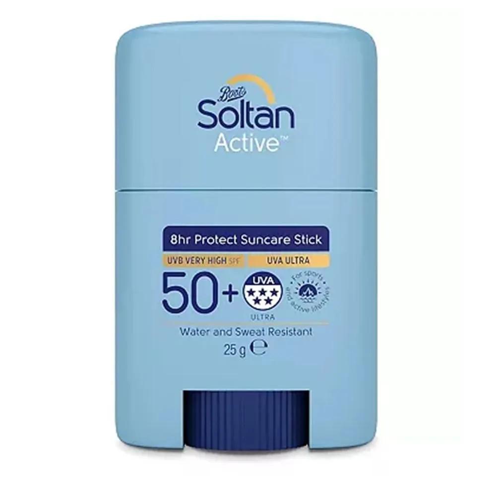Soltan Sun Care Stick 25g 1 Pack Active Soltan Active 8 Hour Protect Suncare Stick SPF50+ 25g