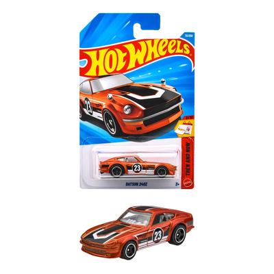 Hot Wheels Nissan Fairlady Z 240Z Toy Car JMX36 Mini Vehicle Orange for Ages 3 and Up