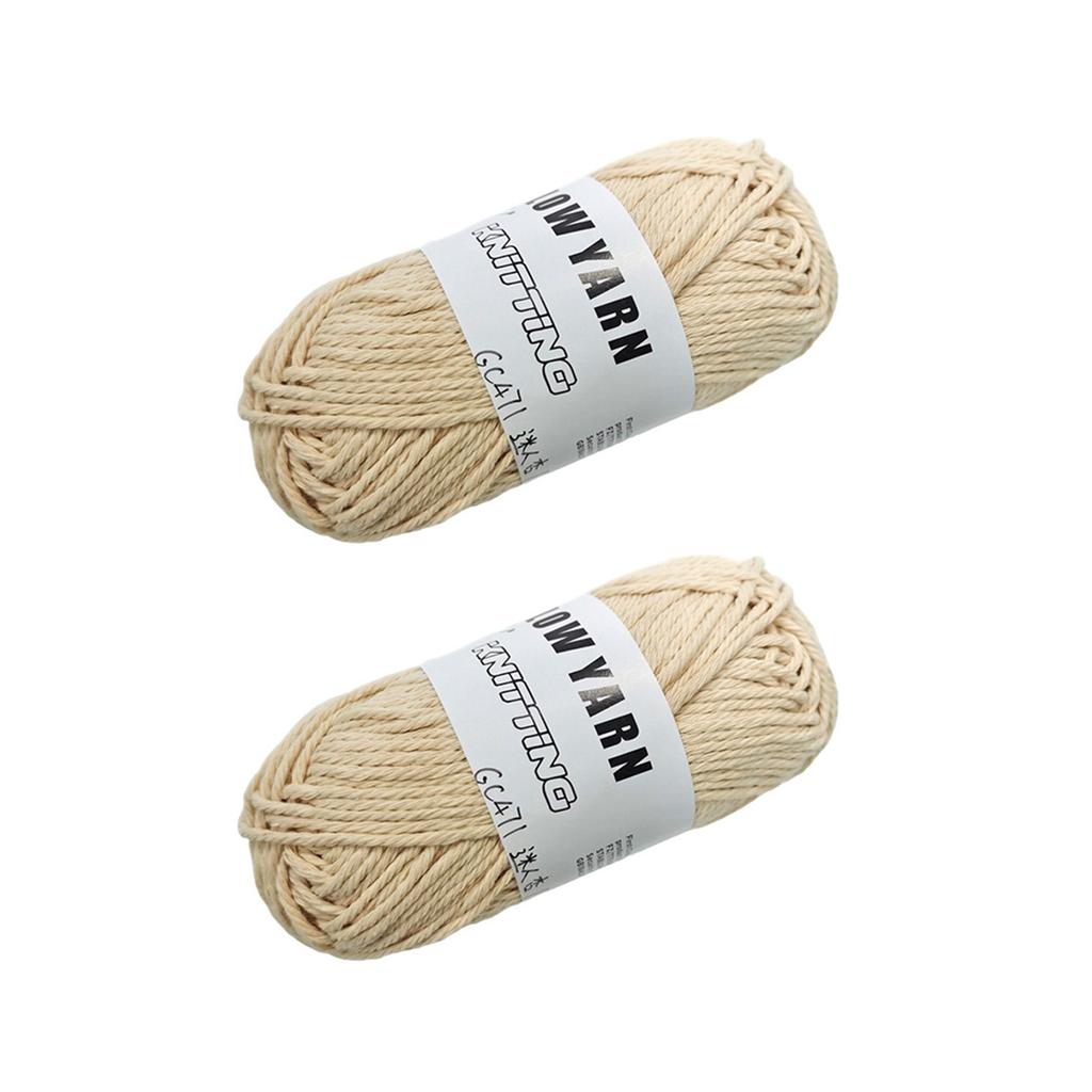 2 Rolls Luminous Crochet Yarn for Crocheting DIY Knitting Bag Toy Crafts 49 yard/Roll Glow Yarn Polyester Yarn Thread